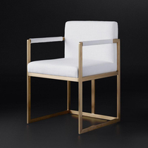 Nordic Minimalist Iron Art Dining Chair American Metal Chair Casual Chair Living Room Book Table And Chairs Designer Club Negotiation Chair