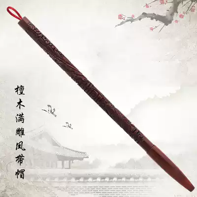 Fetal brush baby souvenir Beijing door-to-door fetal hair J64 sandalwood full of carved dragon or phoenix on-site production