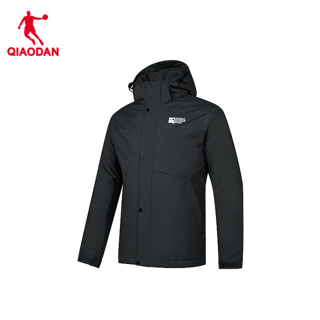 ຈີນ Jordan ກິລາກາງແຈ້ງ windproof windbreaker ຜູ້ຊາຍພາກຮຽນ spring ໃຫມ່ພູເຂົາ velvet hooded ໂຈມຕີຜູ້ຊາຍ jacket