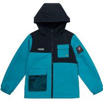 China Jordan Childrens Clothing Boys Jackets Childrens Winter Clothing 2023 Spring and Winter New Big Childrens Sports Windbreaker Thin Tops