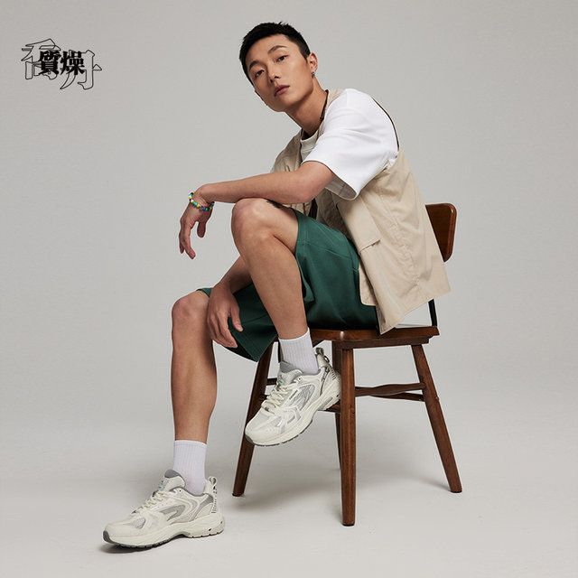 Kaiyuan Jordan ເກີບພໍ່ trendy ສໍາລັບຜູ້ຊາຍ 2024 ຮ້ອນ Maillard retro ເກີບແລ່ນຕາຫນ່າງ breathable ເກີບກິລາບາດເຈັບແລະ