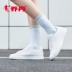 Giày thể thao nữ Jordan Giày thể thao nữ 2020 Mùa xuân mới lưới thoáng khí Giày trắng nữ Giày đế thấp bình thường - Dép / giày thường