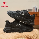 乔丹 Демисезонная флисовая удерживающая тепло низкая черная спортивная обувь для отдыха