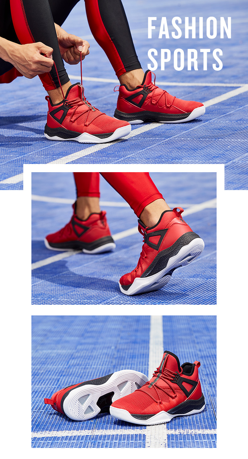 Jordan giày bóng rổ nam 2018 mùa hè mới giúp đỡ cao giày bóng rổ mặc hấp thụ sốc breathable giày thể thao khởi động người đàn ông giày thể thao đẹp
