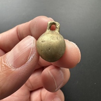 Tibetan brass Tibetan old bell pendant pendant stationery wear accessories accessories jewelry antique old objects k