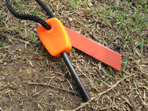 Camping survival outdoor equipment Economic version small mini Flint waterproof fire magnesium bar
