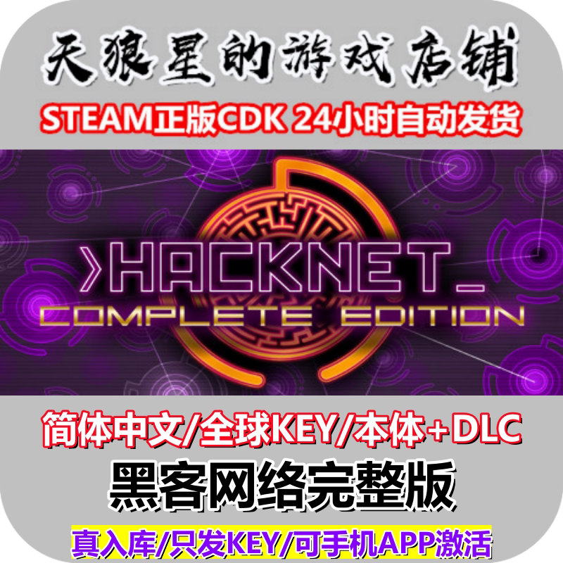 Steam/Hacknet Complete Edition/Global Key/Chinese