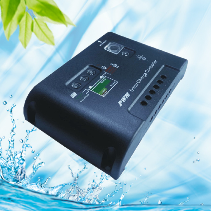Solar controller 10A 12V24V to charge and protect the power of the solar street lights when light control