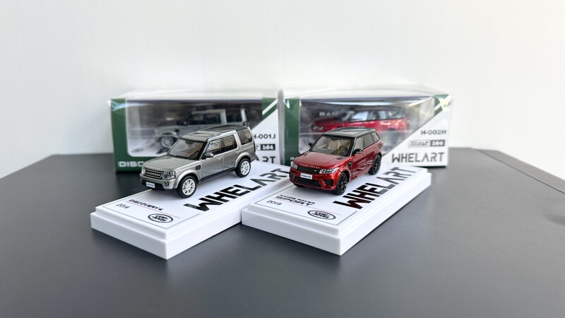 1:64 Range Rover Sport Discovery 4 Alloy Car Model Whelart Wheel Art