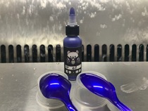 Melon seeds lacquered melon seeds special tune series SP 01 pearlescent blue transparent blue purple