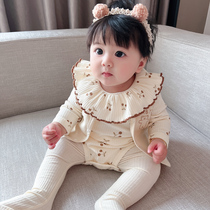 Belle Le 0 girls baby 1 clothes 2 spring and autumn clothes 3 going out 4 outer suits 5 babies 6 girls 7 full moons 8 months 9 spring clothes