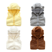 Baby outer set mens summer clothes autumn and winter thickened warm infants and young childrens girls autumn clothes 0 years old 1 month