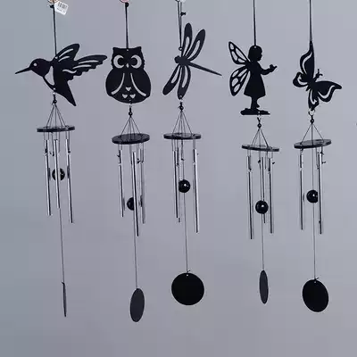 Elf 14-inch aluminum rod wind chimes for girls holiday gifts room small fresh creative hanging decoration bedroom decoration wind chimes