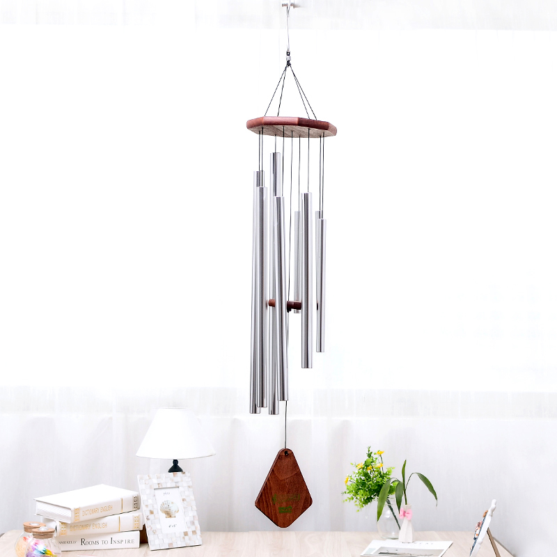 Metal 8 Tube Music Wind Suzuki Hanging Decoration Wind Bells Large Music Wind Bells Gift-Taobao