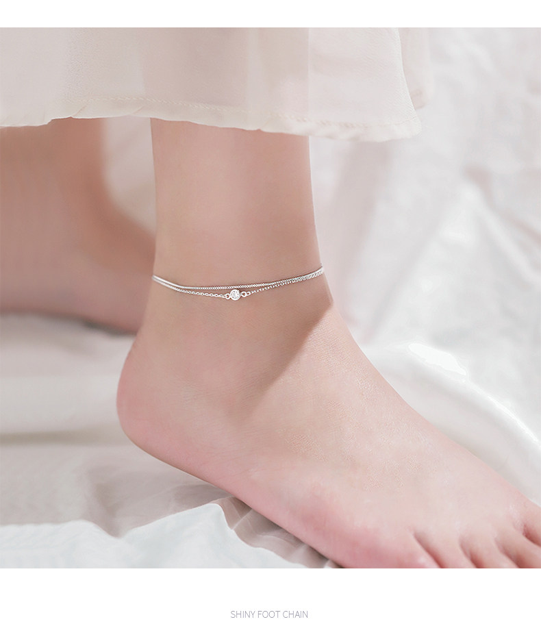 Bracelet de cheville Femme CMILL    en Argenterie - Ref 3103955 Image 9
