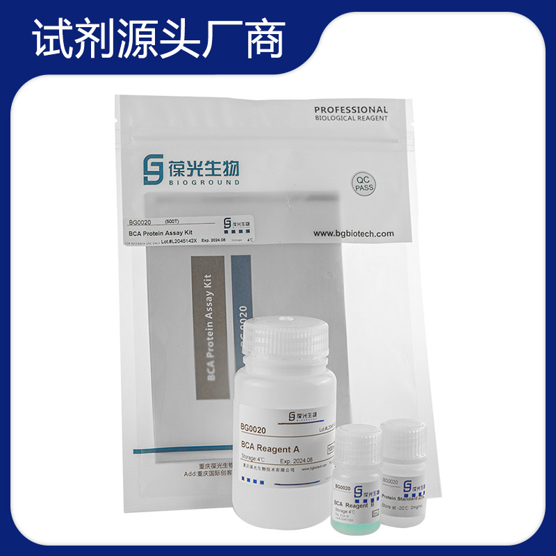 BG0020 BCA Protein Assay Kit 蛋白定量 分析试剂盒 稳定 葆光