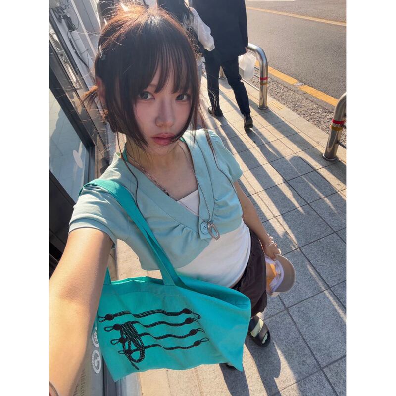 Korean Niche Brand Dimanche Summer Short-Sleeved Cardigan