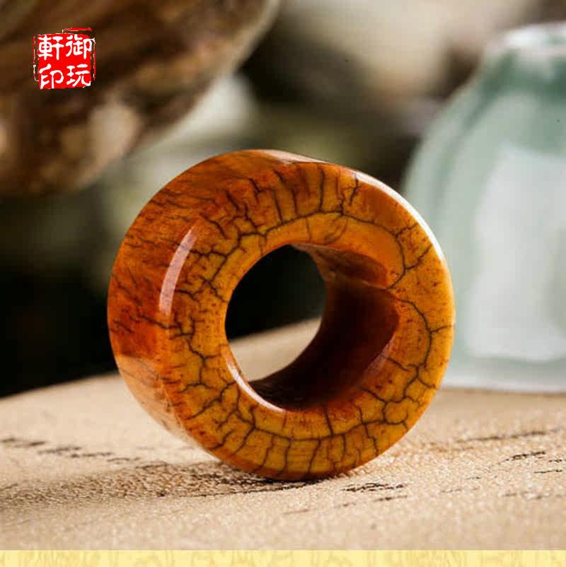 Camel Bone Fracking Crackling Bone Ring Pendant Retro-Style Circle Hump Back Cloud Star Moon King Diamond Foeball Accessories S
