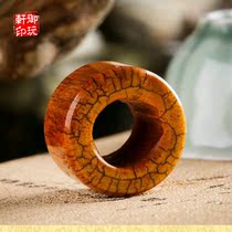 Camel Bone Fracking Crackling Bone Ring Pendant Retro-Style Circle Hump Back Cloud Star Moon King Diamond Foeball Accessories S