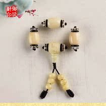 Camel Bone Primary Color Engraving Foveball Accessories Tibetan Star Moon 108 Buddha Everest Pearl Top Pearl waist Pearl septer S