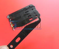 Intestinal knife duck intestines bloodletting knife single and double head textile hook yarn knife Hook Blade knot knife