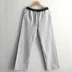 Quần pyjama ấm áp dệt kim cotton mùa thu và mùa đông cộng với nhung dày rộng kích thước lớn nam và nữ cotton nhà quần thường quần bó sát quần đũi nữ đẹp Quần tây