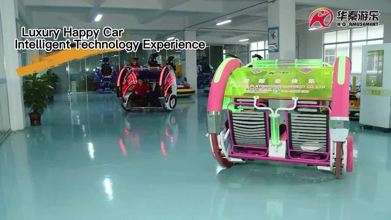 Amusement 2022 Electric Le Bar Car Game Machine Happy Car 360 Degree