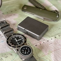 Чистый титановый сплав легкий Zippo High -Lift Gift EDC