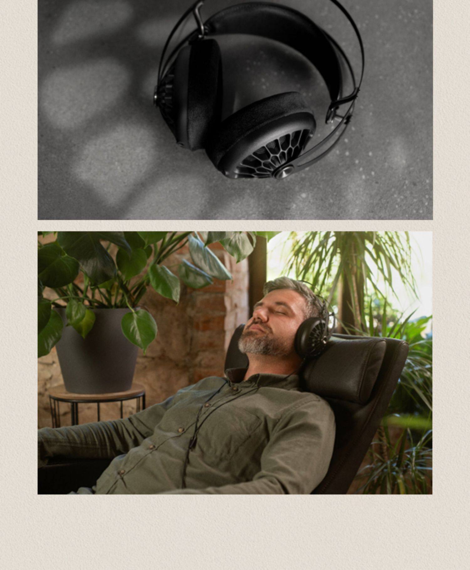 MEZE Antonio Audio 105aer头戴开放式有线hifi动圈耳机