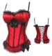 Spike Đen ren gothic bụng cơ thể định hình vest hàng đầu Tòa án corset corset đồ lót mặc