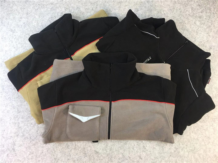 11 11 Rock music (S~4XL)outdoor leisure warm fleece jacket two three-color