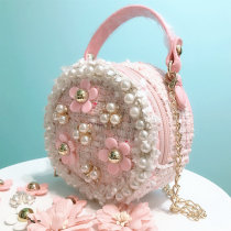 Girls bag 2021 new Korean version of ins children messenger bag fashion baby small fragrance accessories small bag