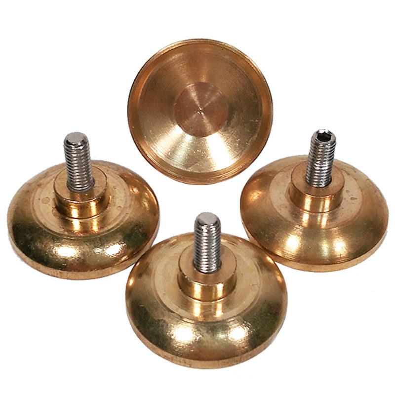 Diameter 3.5 cm copper tray bowl empty bamboo pole special bowl top bowl screw M5 tray tray bowl single head shake rod
