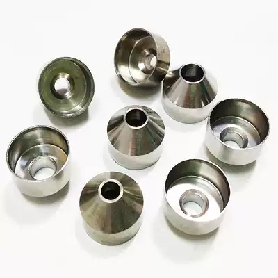 5 6 7mm eyelets before hoop steel cone hoop kong zhu gan handle front-end accessories white steel stainless steel cone hoop