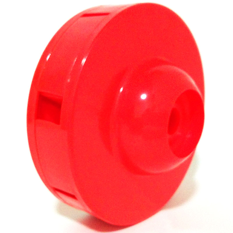 Shunhe 100 empty bamboo large plate accessories diameter 10 cm plastic disk flat empty bamboo head can be used as a gyroscope sounder