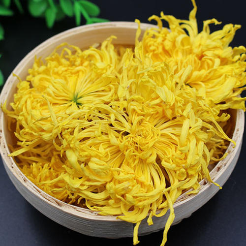 Golden Chrysanthemum Throne 500g Chrysanthemum Flowers Tea 500g Bulk Terpure Grade Yellow Mountain Yellow chrysanthemums One cup of tea Chrysanthemum Flowers