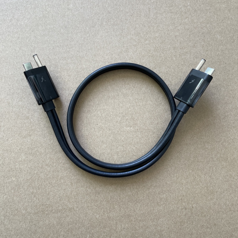 Hp Zbook Elite Dual-Head Dc Thunderbolt 3 40g 60W Docking Station 843010-001 Data Cable Hp Zbook Elite Dual-Head Dc Thunderbolt 3 40g 60W Docking Station 843010-001 Data Cable