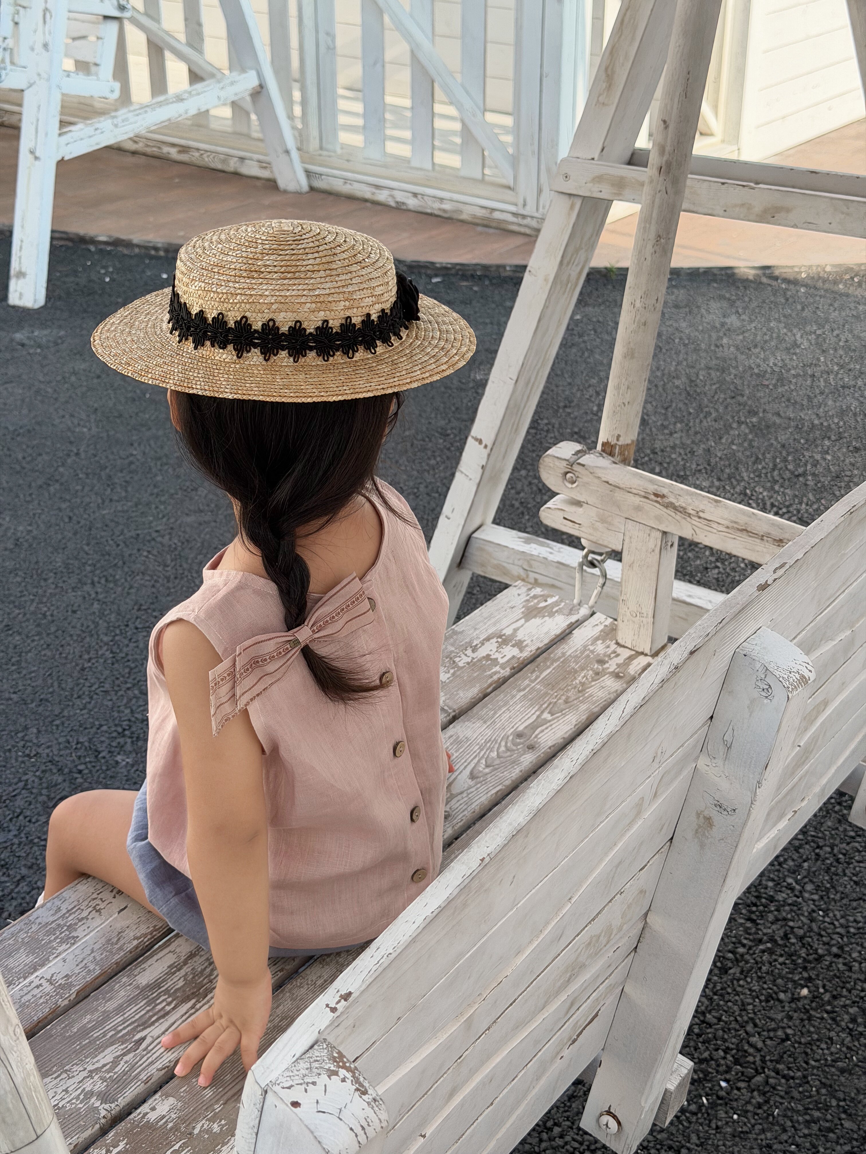 Customer photo for Smoke Pink + Tequila Blue, 100cm