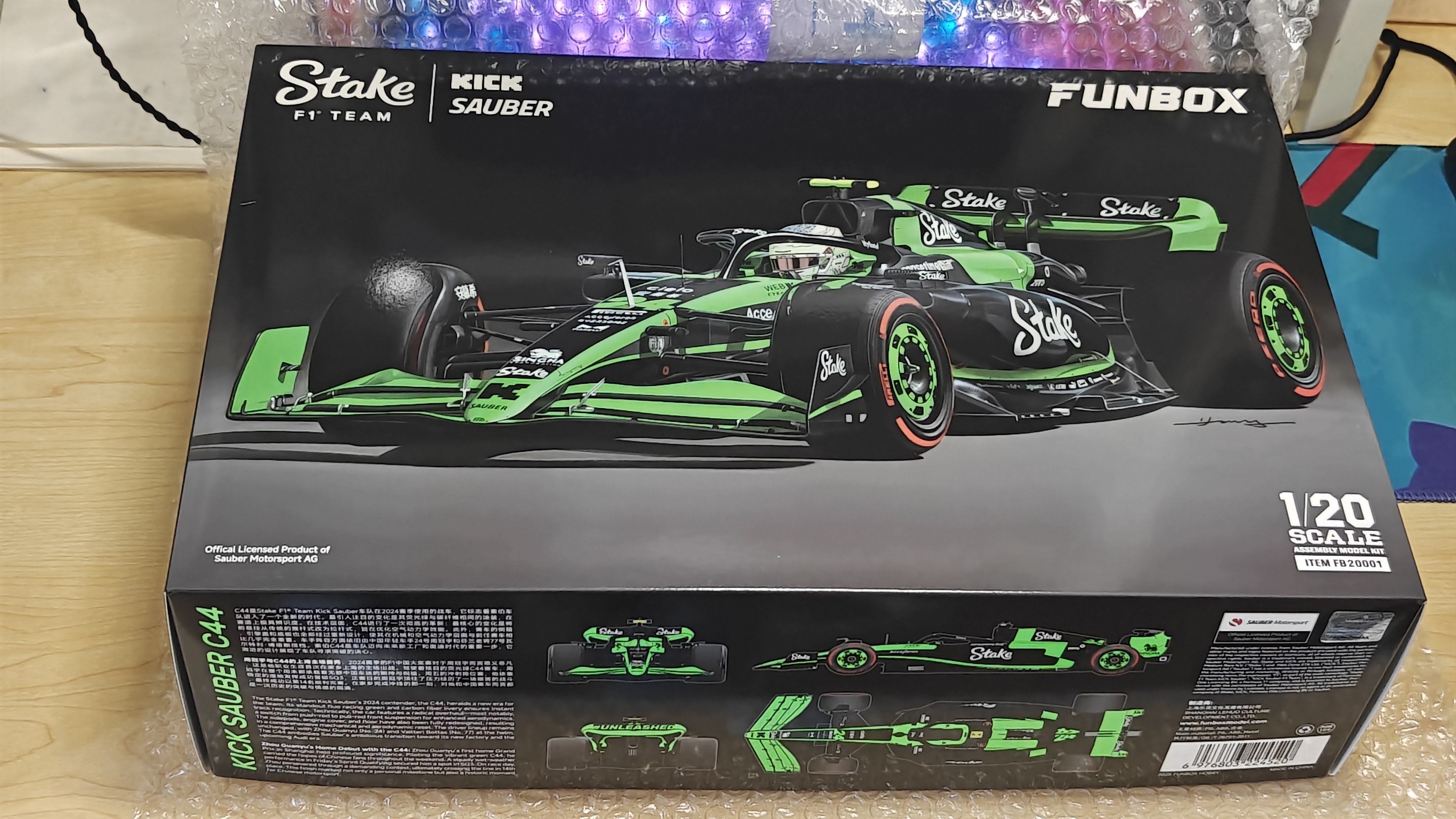 world.taobao.com: △ Funbox Kick Sauber C44 F1 Formula Racing Car
