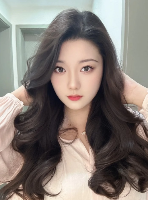 真我整顶全头套假发 大波浪卷发自然蓬松 蕾丝无痕隐形不露边 真发材质可烫染造型