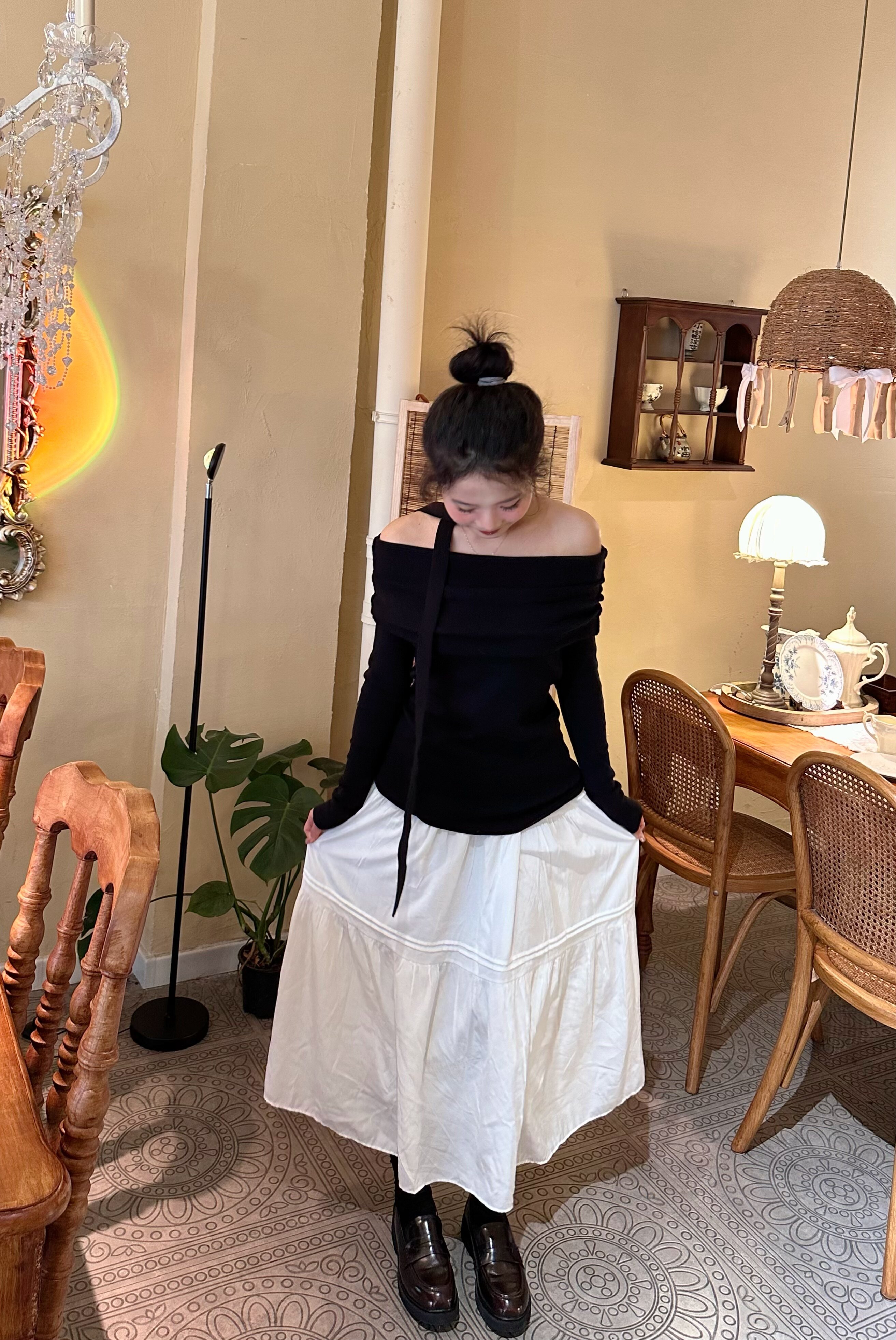 田曦薇同款百丽海鸥乐福鞋2.0 厚底增高设计拉长比例 真皮材质柔软亲肤