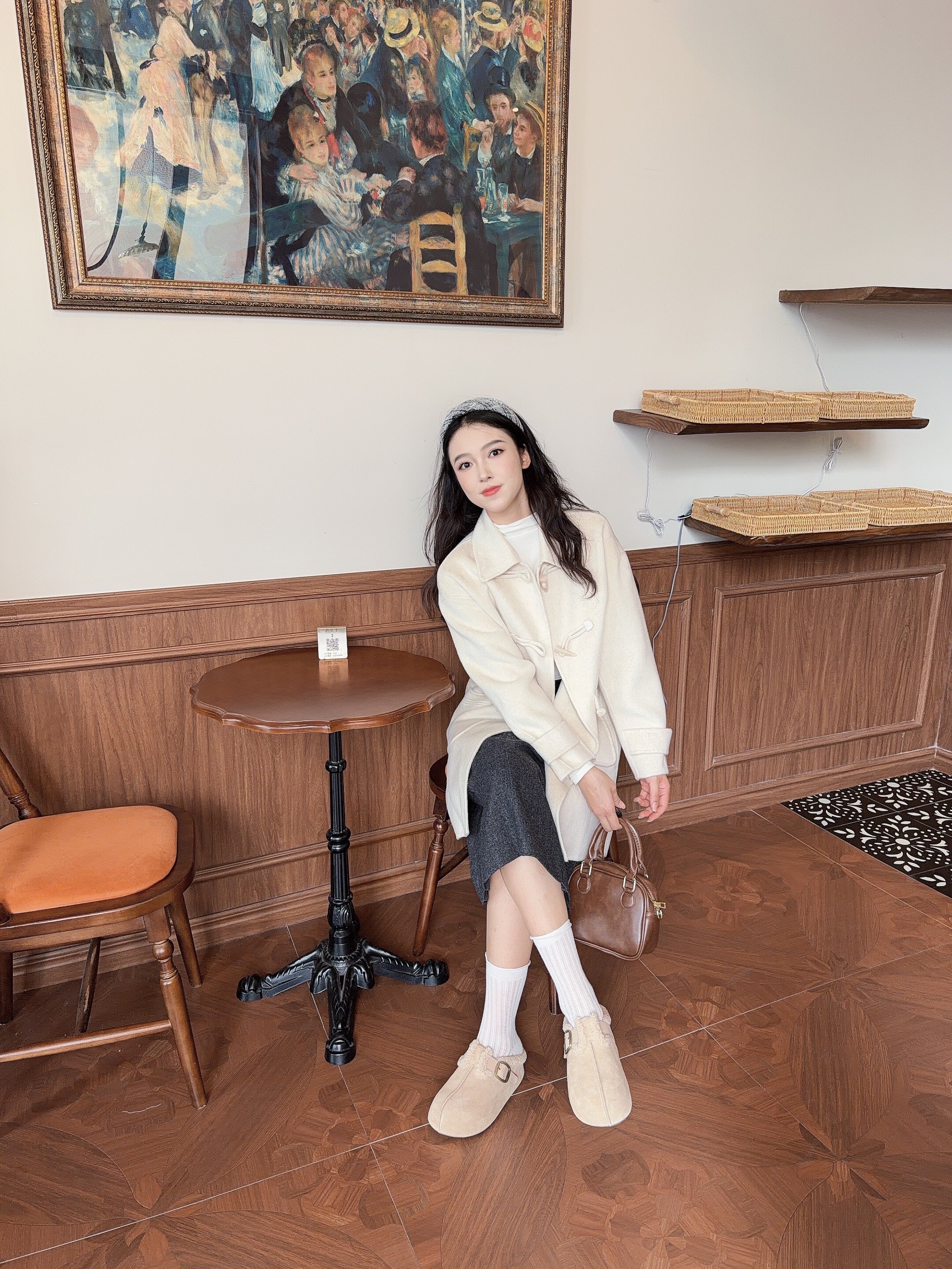 周雨彤同款百丽2代勃肯鞋 厚底花生吐司设计 软弹舒适如踩面包 包头可外穿休闲时髦