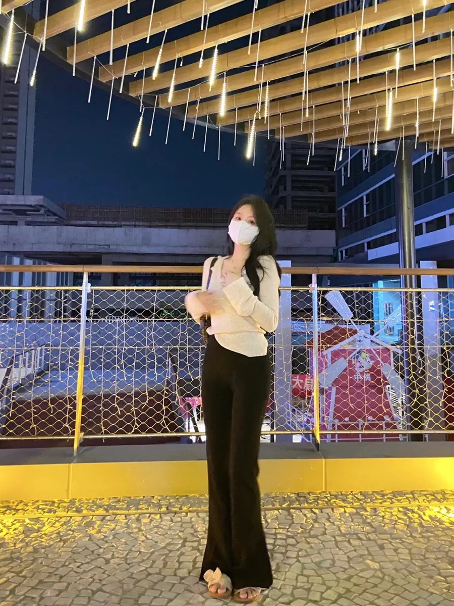 LinLin优品时尚夏季微喇鲨鱼裤 瑜伽收腹提臀一步到位 高腰设计拉长比例