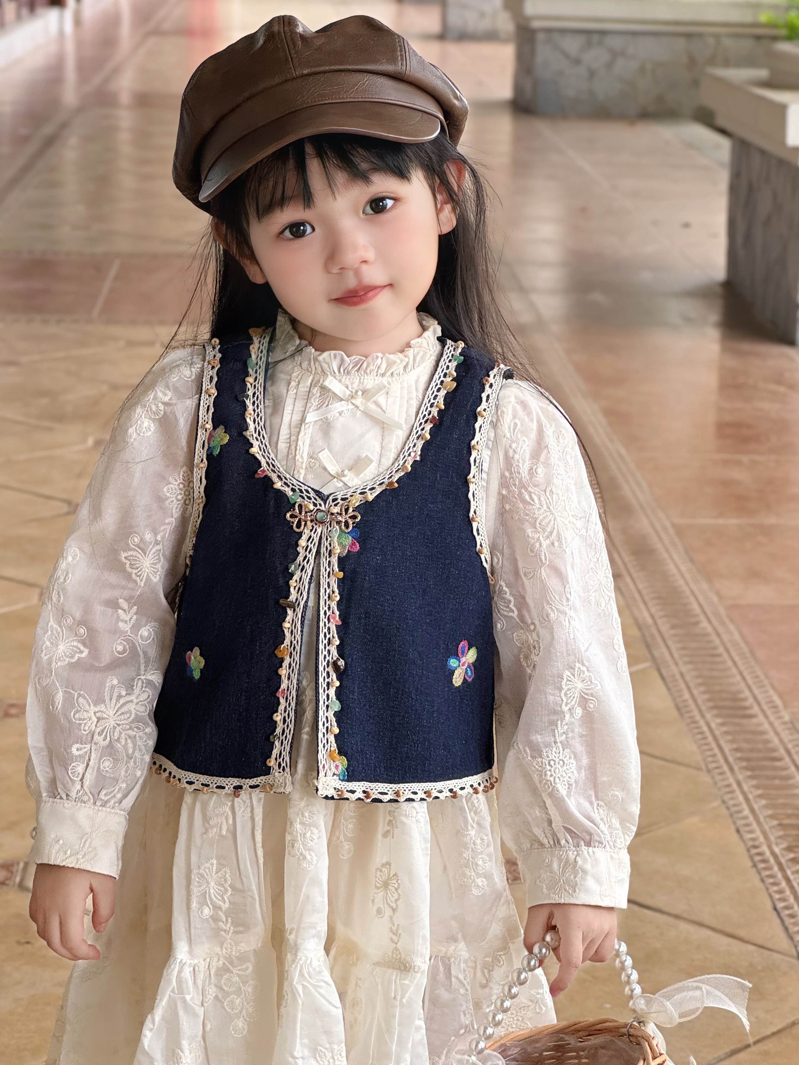 Customer photo for Blue Vest Only, 100cm
