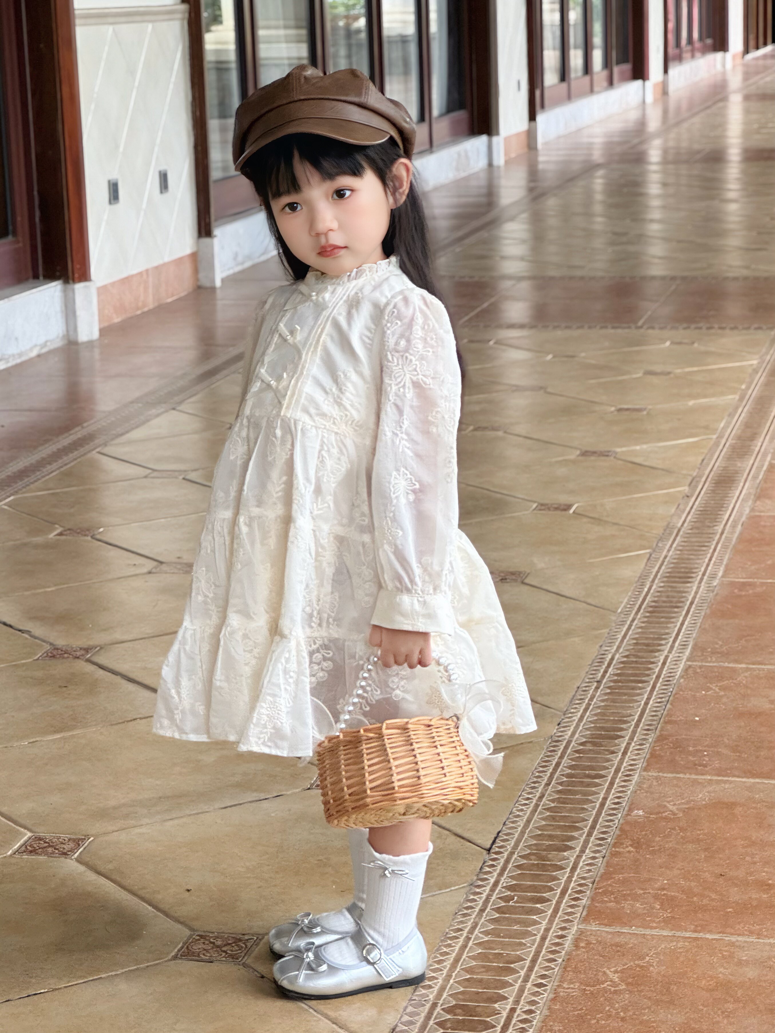 Customer photo for Beige Dress Only, 100cm