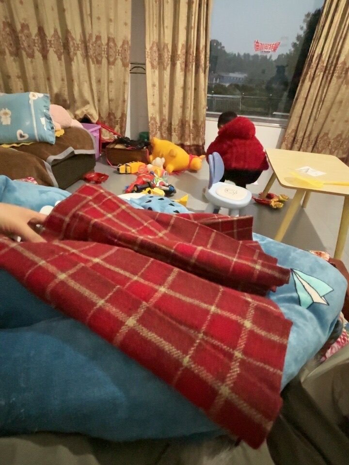 Customer photo for Red, 130cm