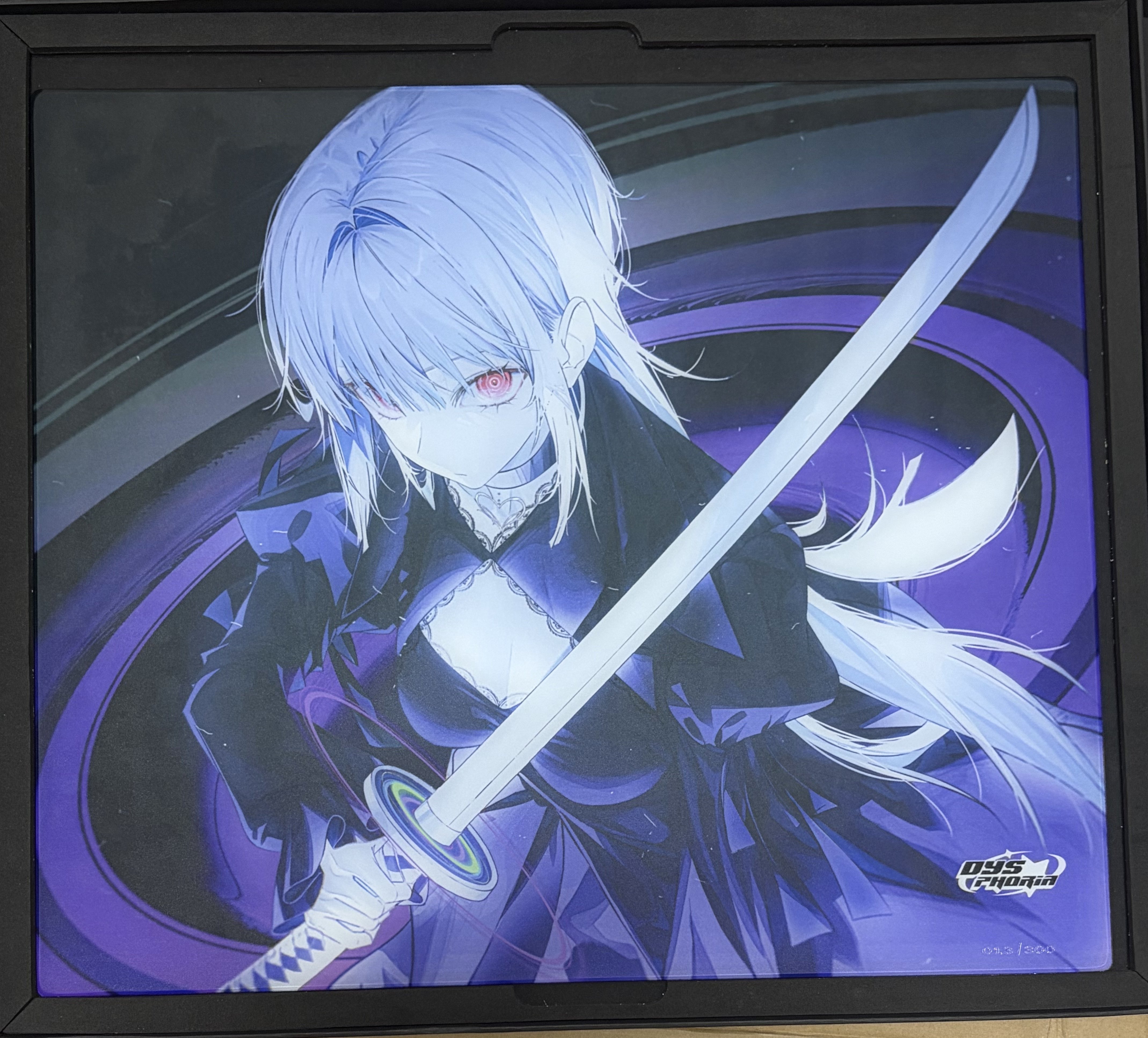 知鬱DYSPHORIA MAKI真希2mm潤滑塗層玻璃滑鼠墊APEX OW洲瓦長TTK