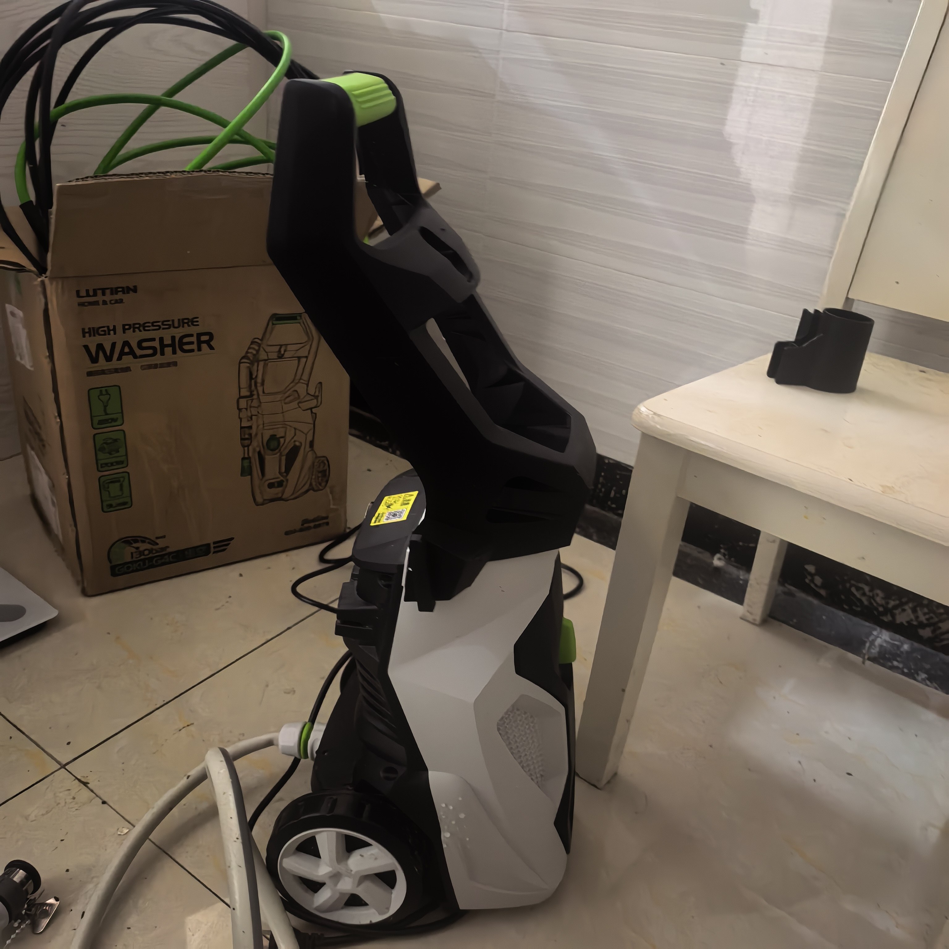 绿田家用高压洗车机1400W至1700W大功率便携洗车水泵高压洗车设备