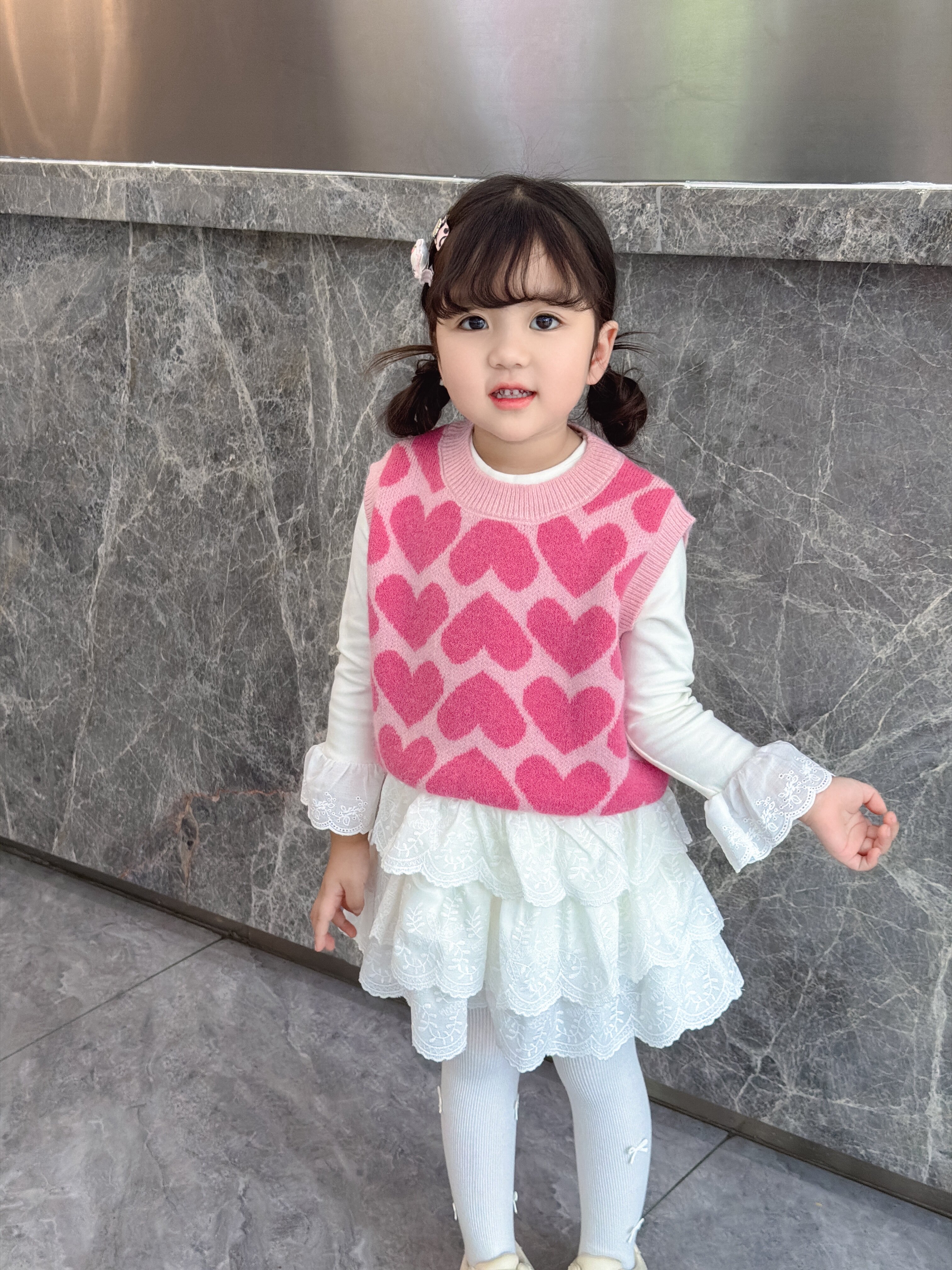 Customer photo for Pink Vest Only, 100cm