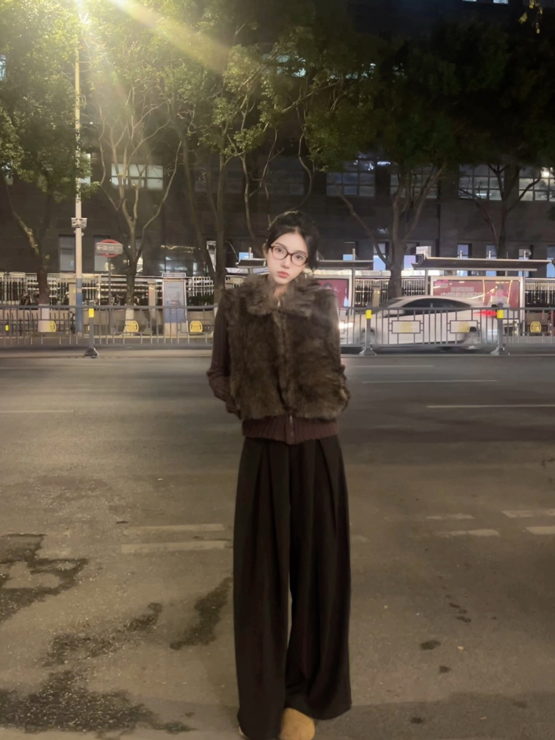 ABWLR春夏黑色西装裤：高腰垂感的超模气场美学